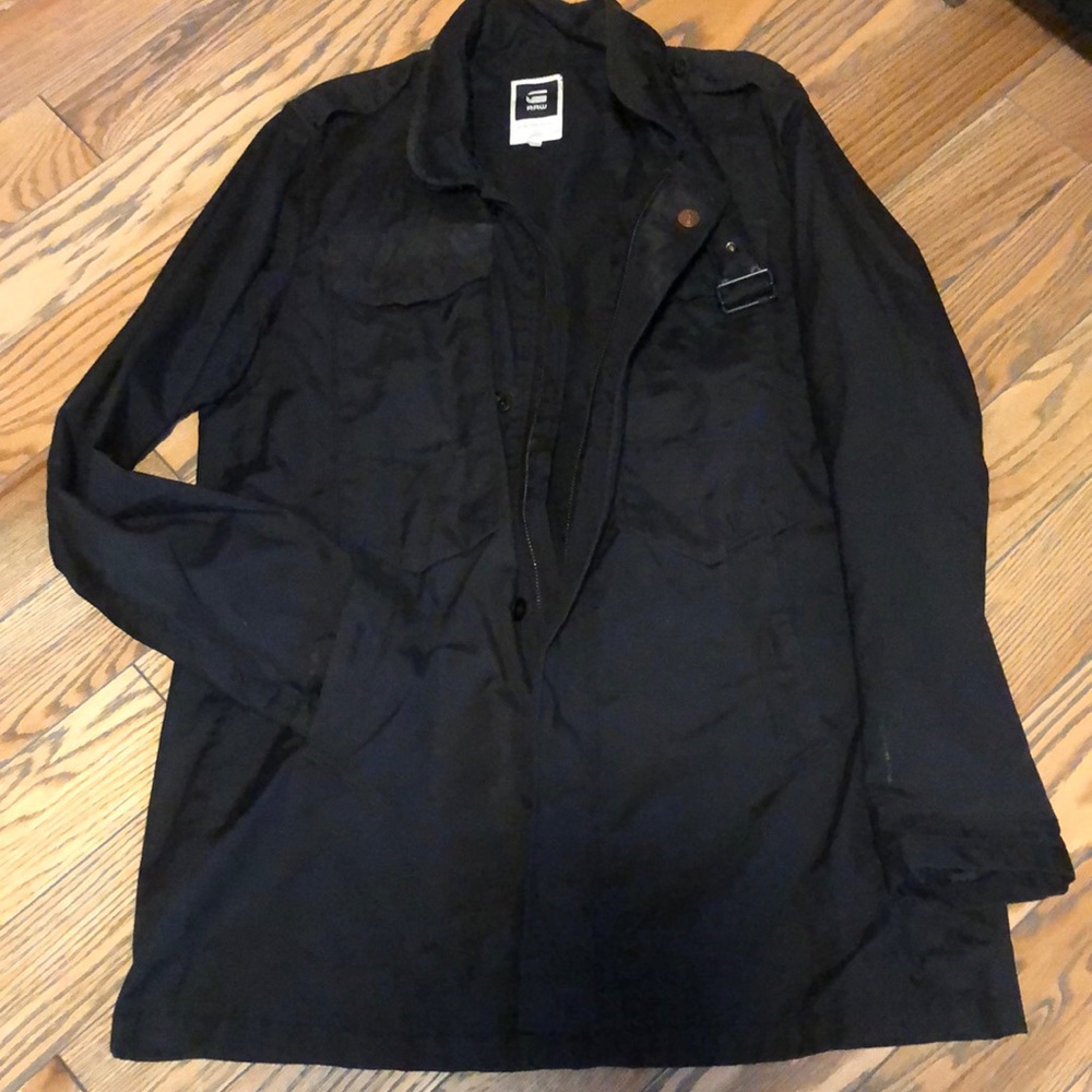 euc g-star raw fleet trench jacket
